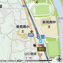 岡山県新見市石蟹130周辺の地図