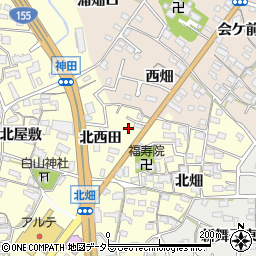 愛知県知多市新舞子廻間周辺の地図