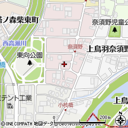 京都府京都市南区上鳥羽西浦町353周辺の地図