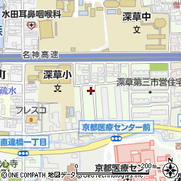 京都府京都市伏見区深草西伊達町87-30周辺の地図