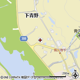 兵庫県三田市下青野529周辺の地図