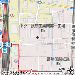 京都府京都市南区久世殿城町113周辺の地図