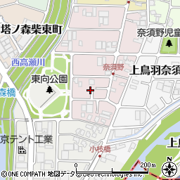 京都府京都市南区上鳥羽西浦町378周辺の地図