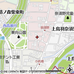 京都府京都市南区上鳥羽西浦町374周辺の地図