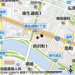 桐渕コンタクトレンズセンター周辺の地図