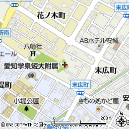 浄閑寺周辺の地図