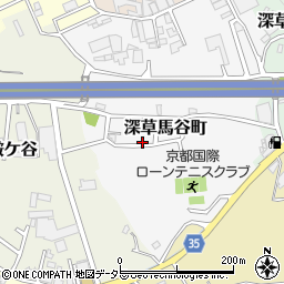 京都府京都市伏見区深草馬谷町6-9周辺の地図