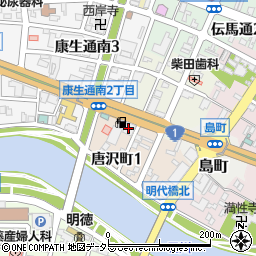 日本政策金融公庫　岡崎支店国民生活事業周辺の地図