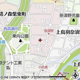 京都府京都市南区上鳥羽西浦町375周辺の地図