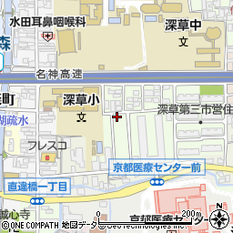 京都府京都市伏見区深草西伊達町87-73周辺の地図