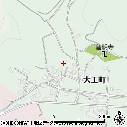 兵庫県加西市大工町417周辺の地図