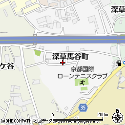 京都府京都市伏見区深草馬谷町6-8周辺の地図