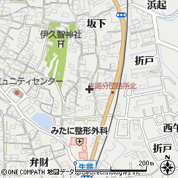 愛知県知多郡東浦町生路門田38周辺の地図