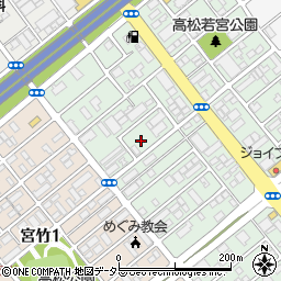 吉田かんばん周辺の地図