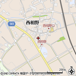 兵庫県三田市西相野207周辺の地図