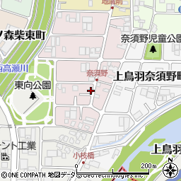 京都府京都市南区上鳥羽西浦町342周辺の地図