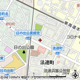 愛知県安城市法連町13-21周辺の地図