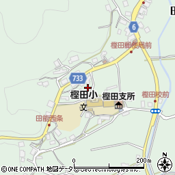 大阪府高槻市田能（向ノ下）周辺の地図