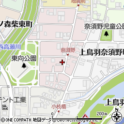 京都府京都市南区上鳥羽西浦町343周辺の地図