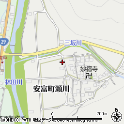 兵庫県姫路市安富町瀬川150周辺の地図