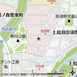 京都府京都市南区上鳥羽西浦町348周辺の地図