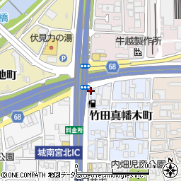 伏見警察署竹田交番周辺の地図