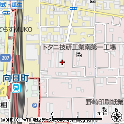 京都府京都市南区久世殿城町98周辺の地図