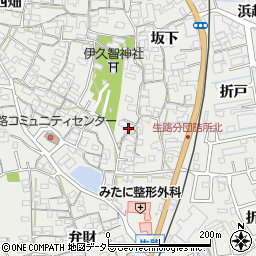 愛知県知多郡東浦町生路門田94周辺の地図