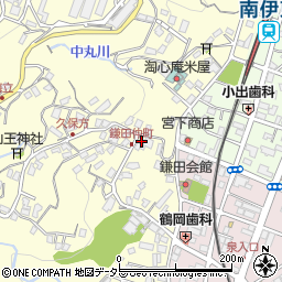 静岡県伊東市鎌田349周辺の地図