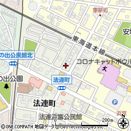 愛知県安城市法連町15-1周辺の地図