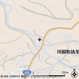 静岡県島田市川根町抜里931-5周辺の地図