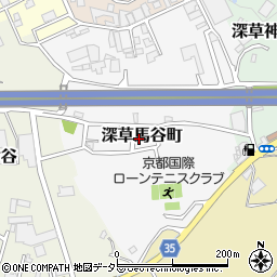 京都府京都市伏見区深草馬谷町6-2周辺の地図