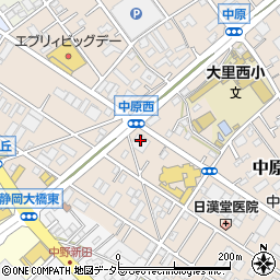 株式会社入丸　静岡配送センター周辺の地図