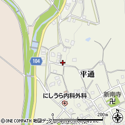 大阪府豊能郡能勢町平通5-10周辺の地図