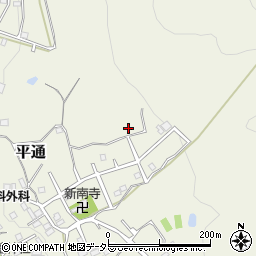 大阪府豊能郡能勢町平通26周辺の地図