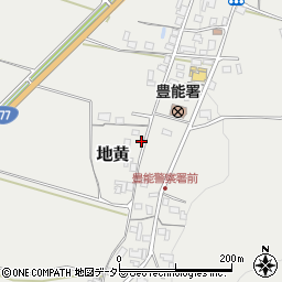 大阪府豊能郡能勢町地黄671周辺の地図