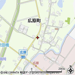 兵庫県加西市広原町332周辺の地図