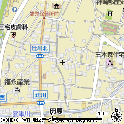 兵庫県神崎郡福崎町西田原1244周辺の地図