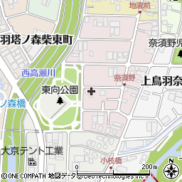 京都府京都市南区上鳥羽西浦町327周辺の地図