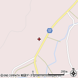 広島県庄原市東城町森2240周辺の地図