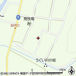 滋賀県甲賀市土山町鮎河628周辺の地図