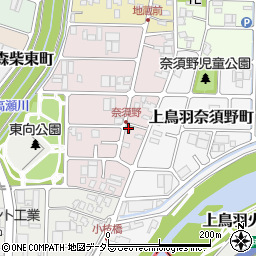 京都府京都市南区上鳥羽西浦町270周辺の地図