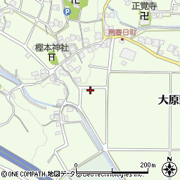 京都府京都市西京区大原野南春日町1967周辺の地図