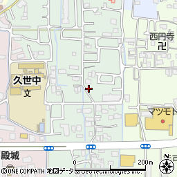 京都府京都市南区久世大藪町224周辺の地図