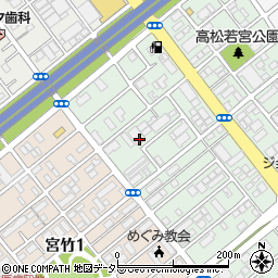 かぎ開けの緊急トラブル　静岡市葵区受付センター周辺の地図
