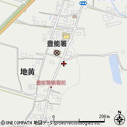 大阪府豊能郡能勢町地黄646周辺の地図