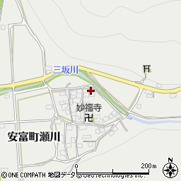 兵庫県姫路市安富町瀬川420周辺の地図