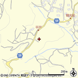 静岡県伊東市鎌田1105-37周辺の地図