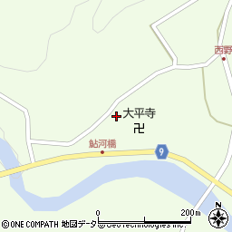 滋賀県甲賀市土山町鮎河1591周辺の地図