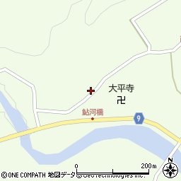 滋賀県甲賀市土山町鮎河1586周辺の地図